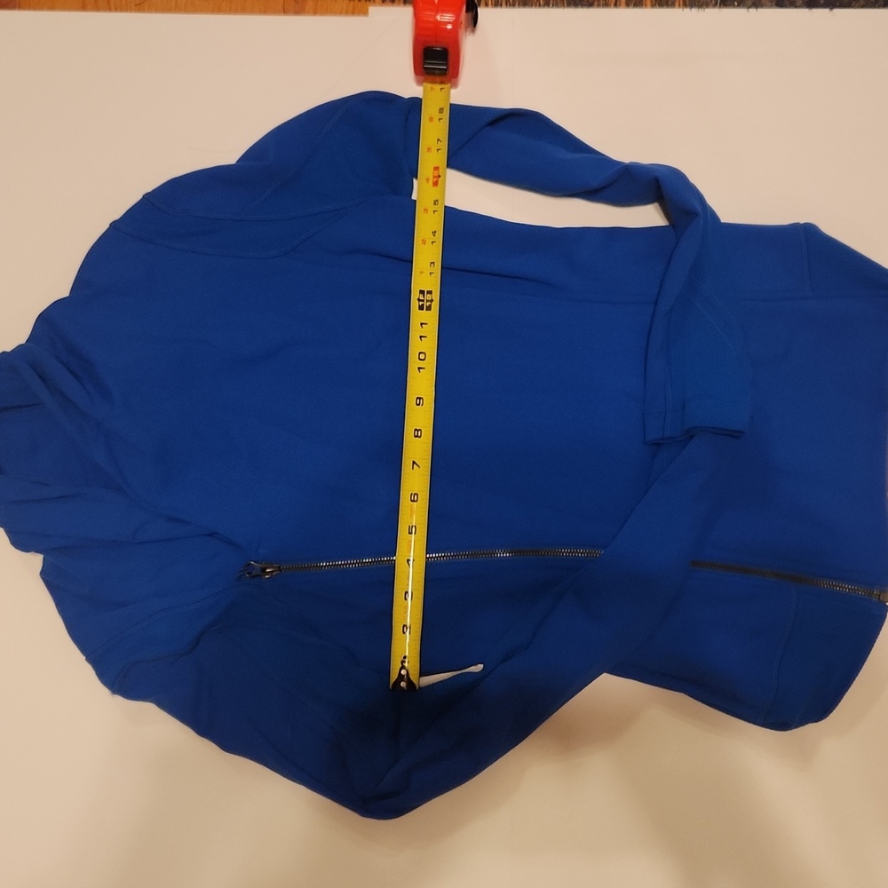 lululemon athletica Asymmetrical Zip Blue Jacket - Picture 8 of 8